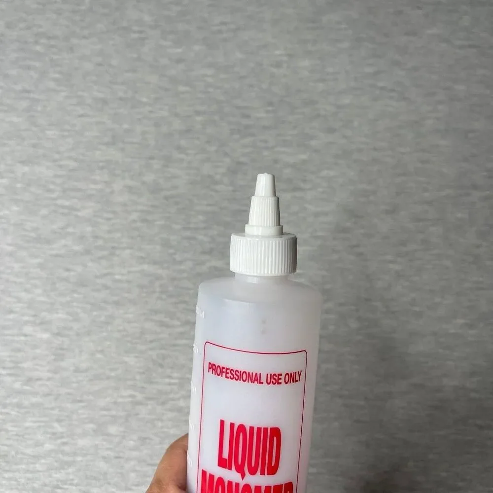 Empty 8 Oz. Liquid Acrylic Nail Monomer Twist Top Bottle